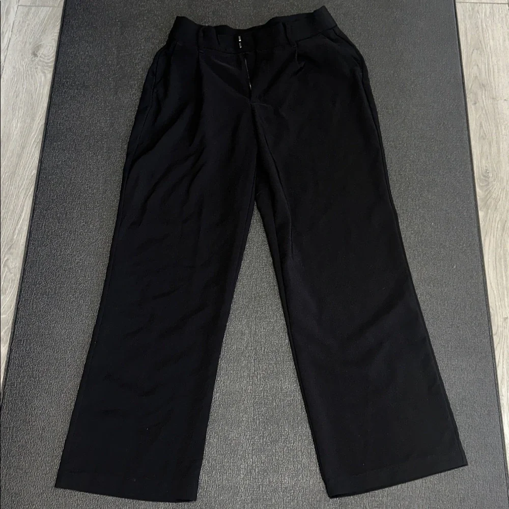 Maurices Sleek Black Pants 8 short - Picture 1 of 10